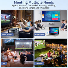 Wireless HDMI Transmitter and Receiver, Upgrade Type-C 3.1 Port Wireless Hdmi Plug & Play Portable 2.4G/5G for Streaming Video and Audio to HDTV/Projector/Monitor from Martphone/Tablet/Laptop